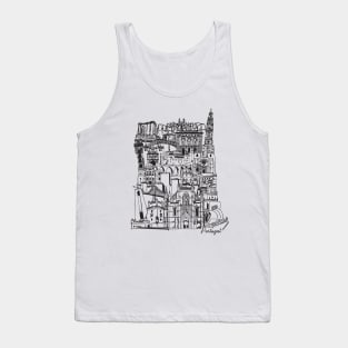 Portugal Monuments black Tank Top